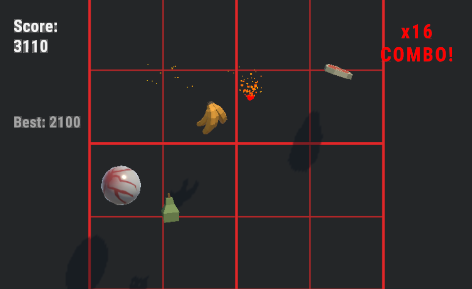Neon Slicer Game